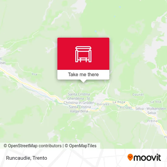 Runcaudie map