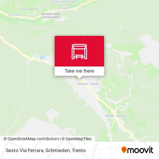 Sesto Via Ferrara, Schmieden map