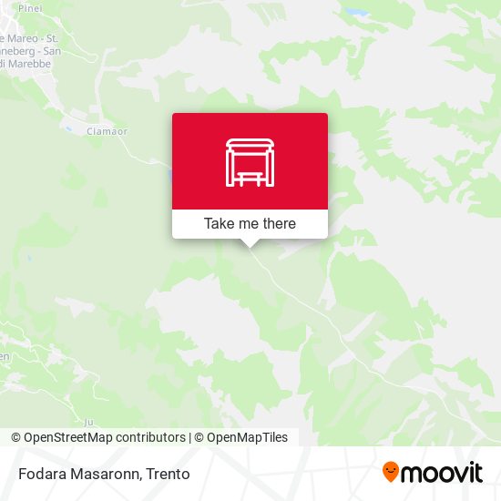 Fodara Masaronn map