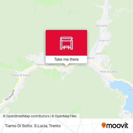 Tiarno Di Sotto. S.Lucia map
