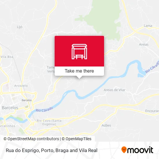 Rua do Esprigo map