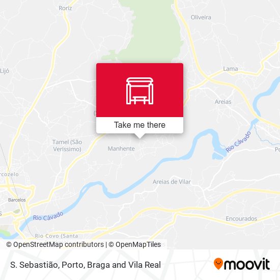 S. Sebastião mapa