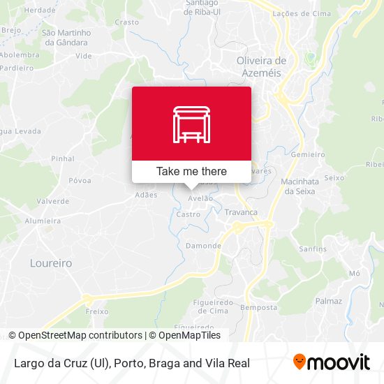 Largo da Cruz (Ul) mapa