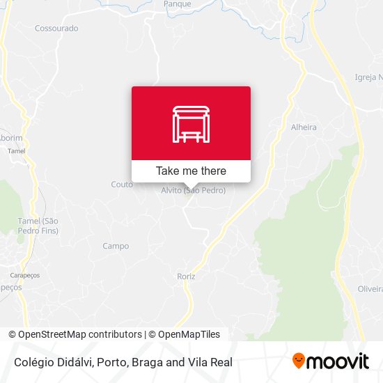 Colégio Didálvi map