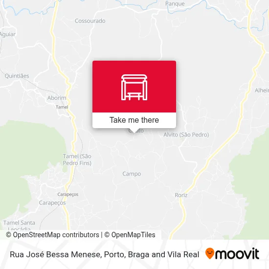 Rua José Bessa Menese map