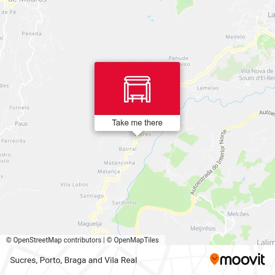 Sucres map