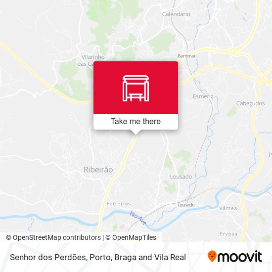 Senhor dos Perdões mapa