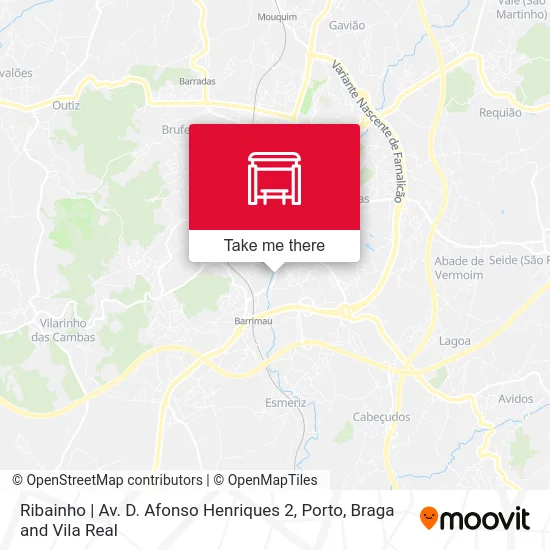 Ribainho | Av. D. Afonso Henriques 2 map