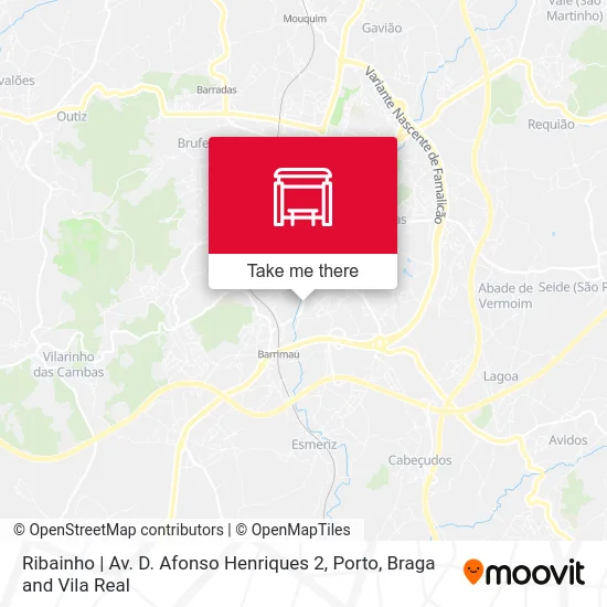 Ribainho | Av. D. Afonso Henriques 2 map