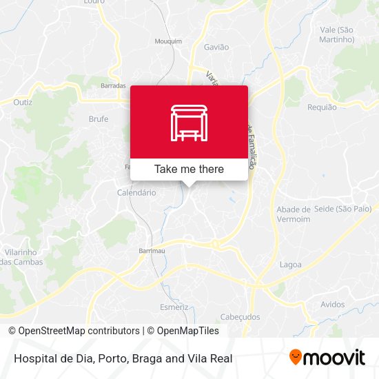 Hospital de Dia mapa