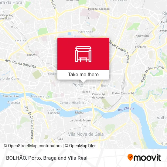 BOLHÃO map