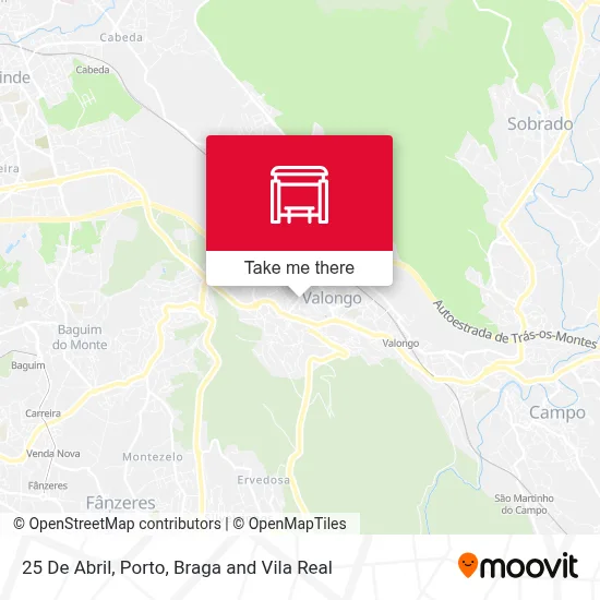 25 De Abril map