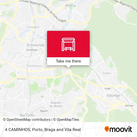 4 CAMINHOS map