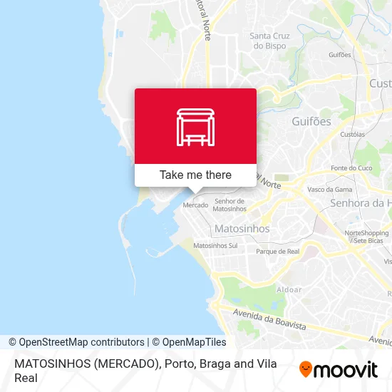 MATOSINHOS (MERCADO) mapa