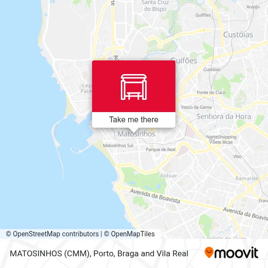 MATOSINHOS (CMM) map