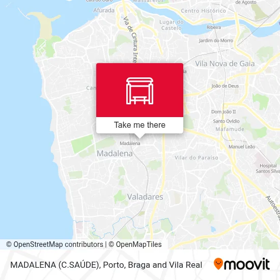 MADALENA (C.SAÚDE) map