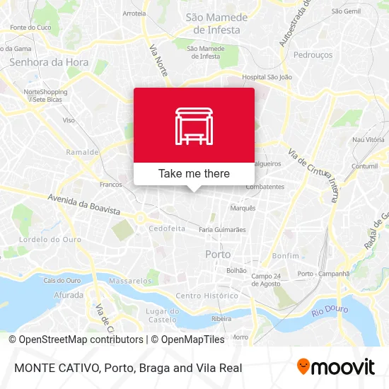 MONTE CATIVO map