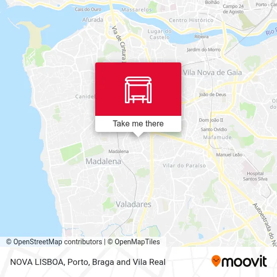 NOVA LISBOA map