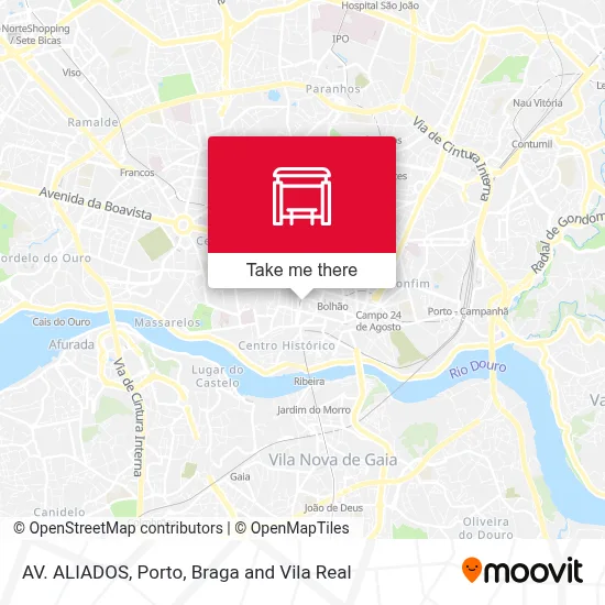 AV. ALIADOS map