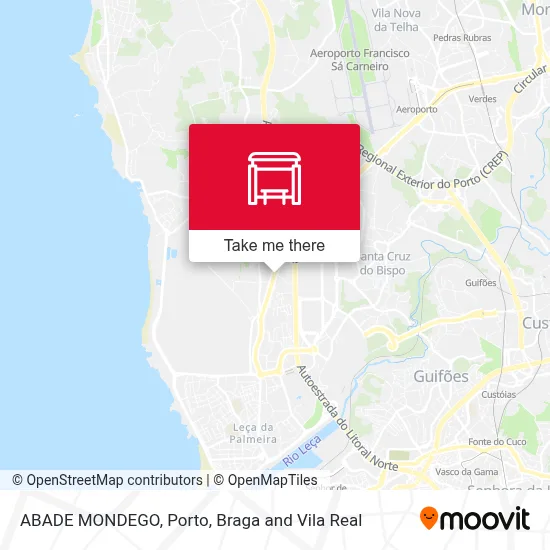 ABADE MONDEGO map