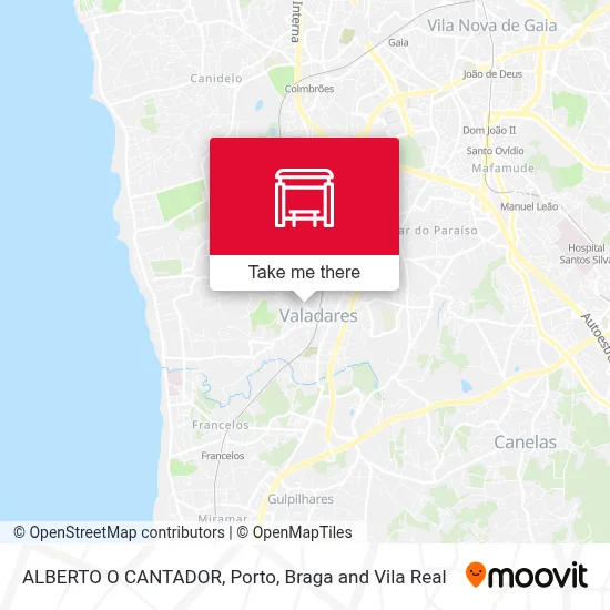 ALBERTO O CANTADOR map