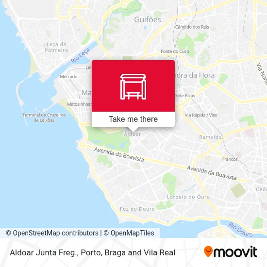 Aldoar Junta  Freg. map