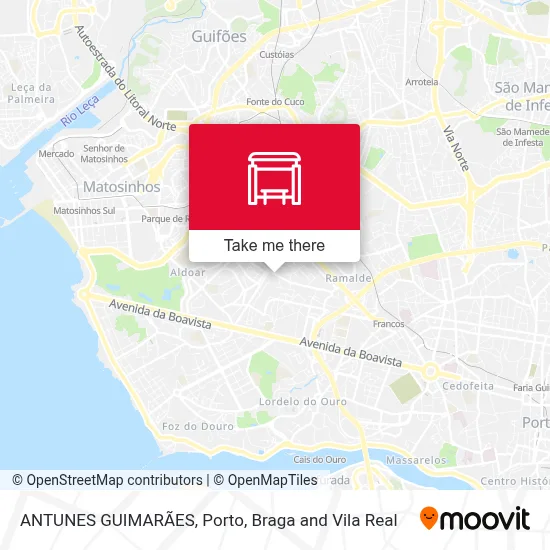 ANTUNES GUIMARÃES map