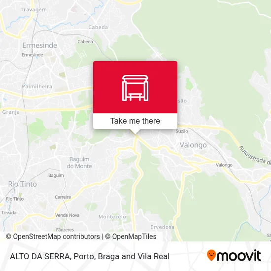 ALTO DA SERRA map