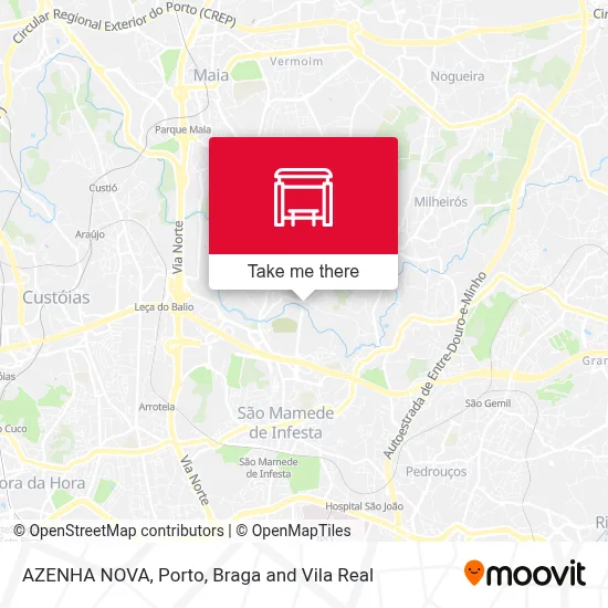 AZENHA NOVA map