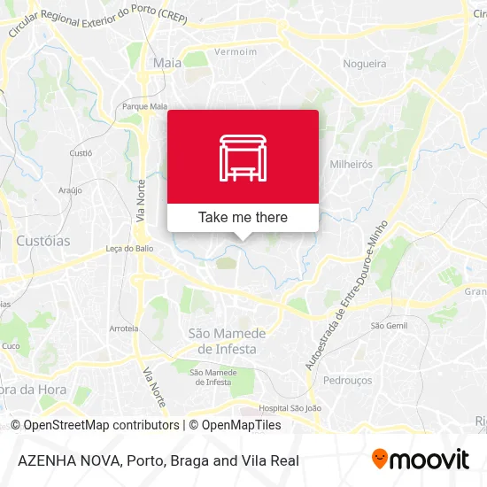 AZENHA NOVA map