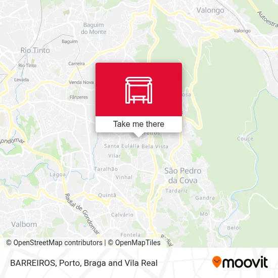 BARREIROS map