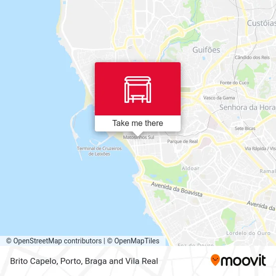 Brito Capelo map