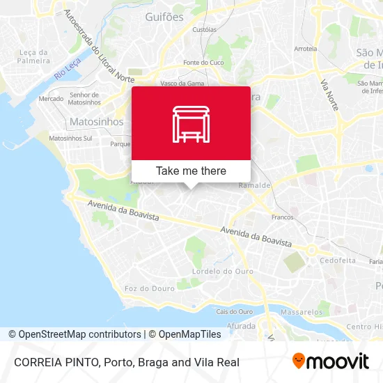 CORREIA PINTO map