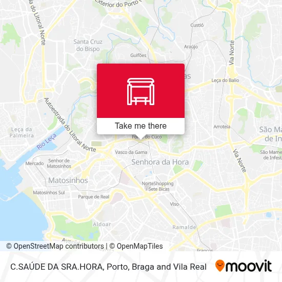 C.SAÚDE DA  SRA.HORA map