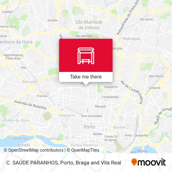 C. SAÚDE PARANHOS map