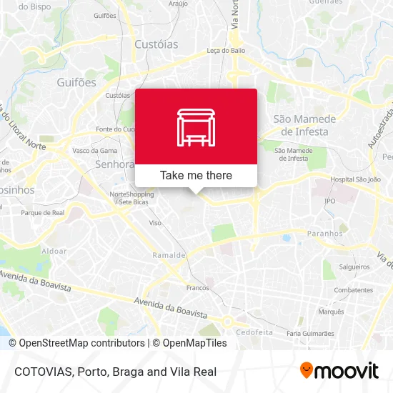 COTOVIAS map