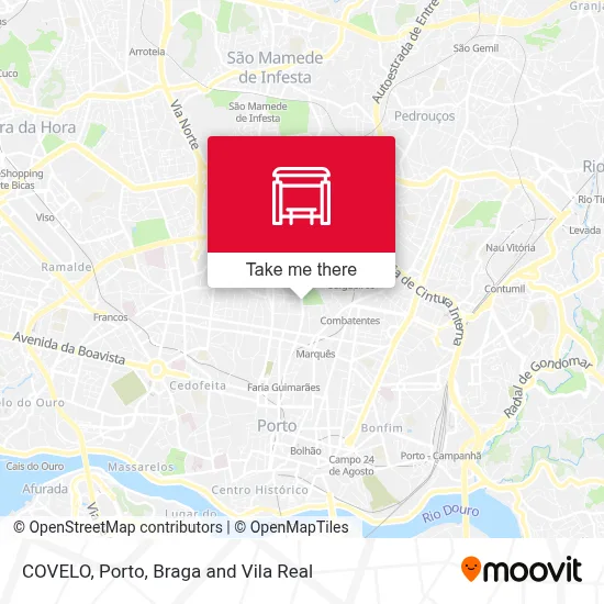 COVELO map