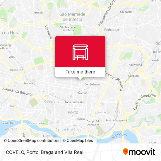 COVELO map