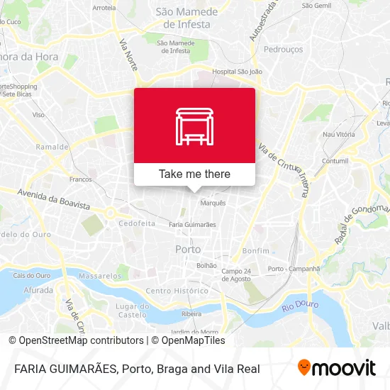FARIA GUIMARÃES map