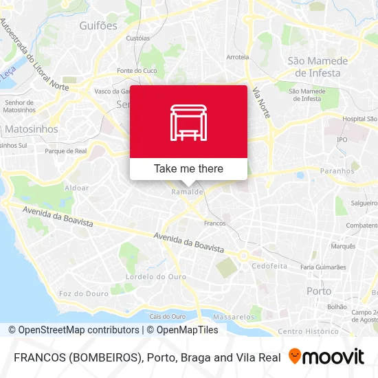 FRANCOS (BOMBEIROS) map