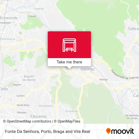 Fonte Da Senhora map