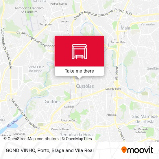 GONDIVINHO map