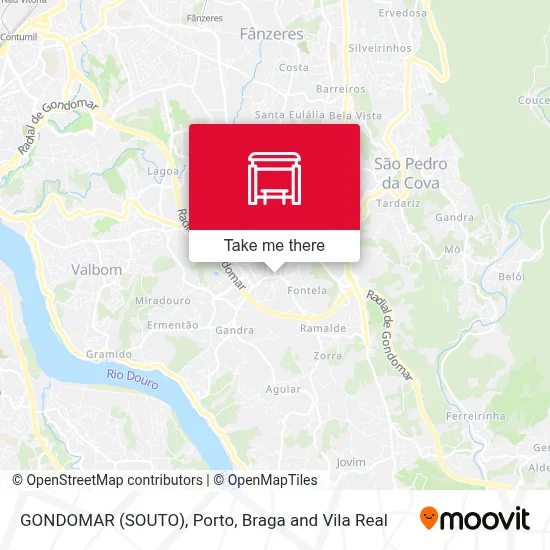 GONDOMAR (SOUTO) map
