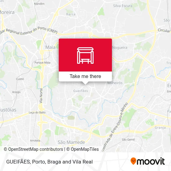 GUEIFÃES map