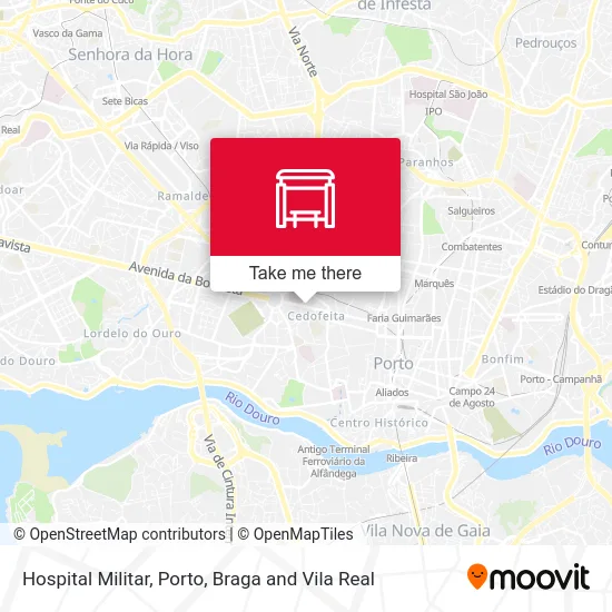 Hospital Militar map