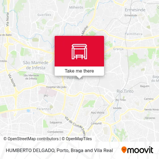 HUMBERTO DELGADO map