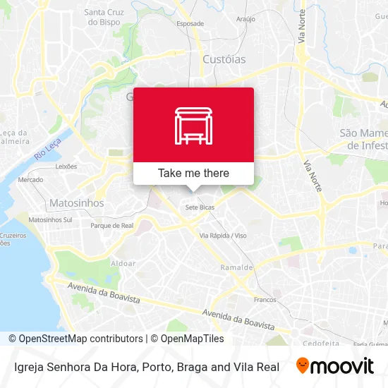 Igreja Senhora Da Hora map