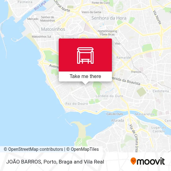 JOÃO BARROS map