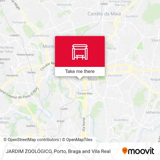 JARDIM ZOOLÓGICO map