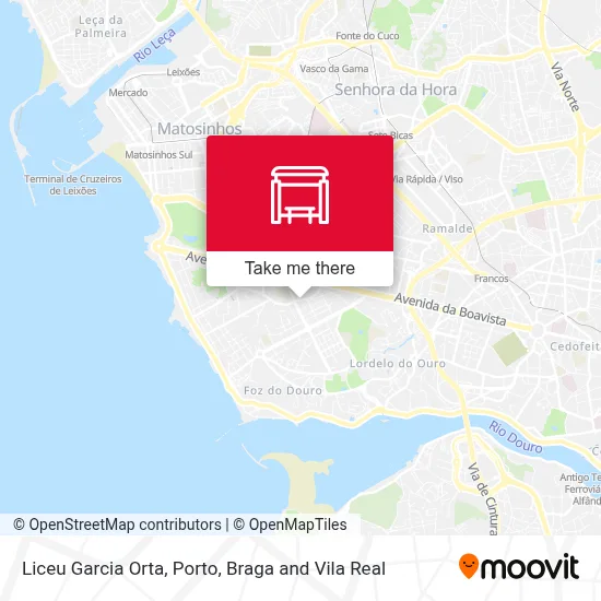 Liceu Garcia Orta map